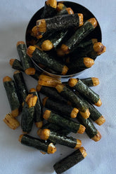 Nori rice crackers